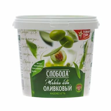 Майонез "Слобода" оливковый 900мл