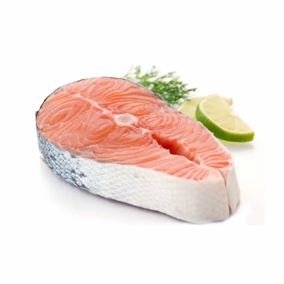Лосось (Сёмга) охлажденный стейк весовая — фото 1