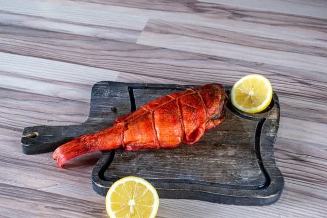 Окунь горячего копчения весовая — фото 1